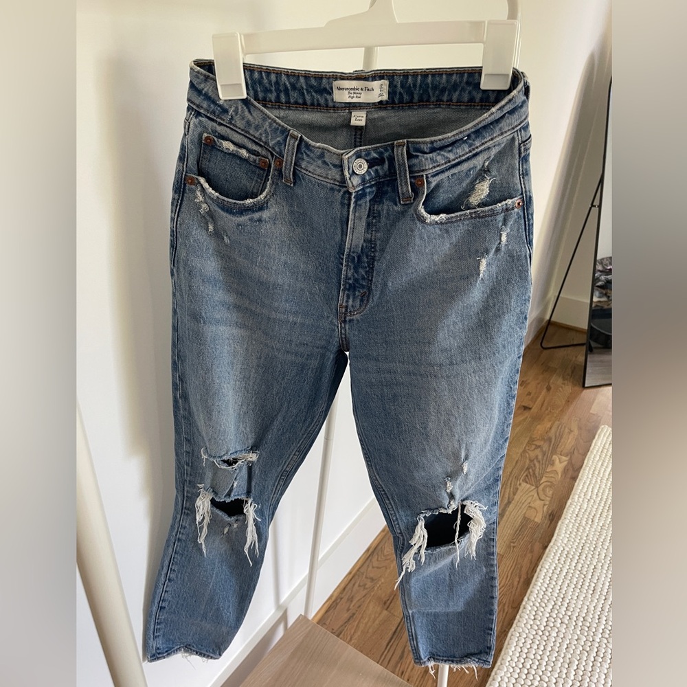 Abercrombie high waist jeans / size 4